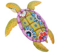 jojofuny Décoration Murale en Forme de Tortue en Fer - Décoration Murale en Forme de Tortue - Décoration Extérieure pour Jardin Et Maison