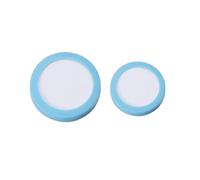 jojofuny Disque de Remplacement en Céramique Blanche pour Diffuseur de Co2 D'aquarium Joint en Silicone, Compatible Plantes Aquatiques et Aquarium à Poissons