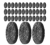 jojofuny Disques de Coton Diffuseurs D’huiles Essentielles Ronds Ø22 Mm Couleur Gris Foncé, 200 Coussinets Remplaçables pour Pendentifs Aromatiques et Diffuseurs Voiture, Recharge