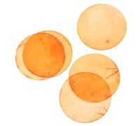 jojofuny Disques Ronds En Coquillages Naturels 5 Cm, 100 Pièces, Accessoires De Fabrication De Bijoux, Pendentifs Pour Attrape-rêves, Couleur Orange, Bricolage Créatif, Loisirs Manuels, Décoration Diy