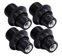 jojofuny Douille D'ampoule E14 en Bakélite Filetage, Lot de 4 Pièces, Prise Électrique Résistante pour Plafonniers et Suspensions, Usage Domestique et Professionnel, Compatible Éclairage