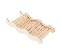 jojofuny Échelle en Bois Jouet Pratique pour Hamster Pont d'escalade Offrant Opportunité d'exercice pour Petits Animaux comme Gerbils et Perroquets