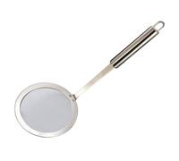 jojofuny Écumoire de Cuisson en Acier Inoxydable 14 Cm, Louche Passoire Résistante à L'usure, Ustensile la Cuisine Inox Professionnel pour Filtrer Aliments Frits et Servir Nouilles, Fondue