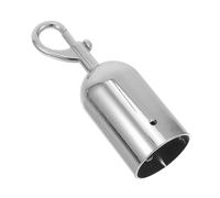 jojofuny Embout de Corde Inoxydable avec Crochet Pivotant Butée Robuste pour Barrière de Contrôle de Foule Accessoire Élégant Velours Rouge pour Gestion Entrée Hôtelière et Club