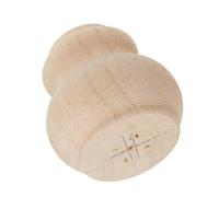 jojofuny Ensemble de Pieds de Meubles Ronds en Bois Haute Capacité de Charge, Fixation Rapide, pour Canapé et Chaise, Style Français Élégant pour Chambre et Salon