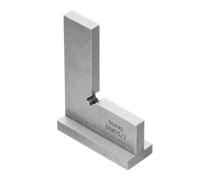 jojofuny Équerre De Machiniste En Acier Au Carbone 90° Base 50x40mm, Outil D'angle Droit Précis Pour Travail Du Bois Et Métrologie, Accessoire Professionnel Polyvalent