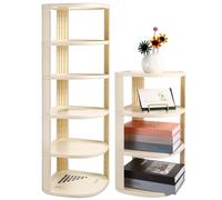 jojofuny Étagère à Chaussures Plastique 9 Niveaux 138X28 CM Organisateur de Rangement D’Angle Autoportant pour Entrée et Maison Support Multifonction Gain de Place et Robuste