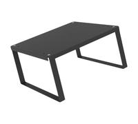 jojofuny Étagère de Rangement en Fer Noir Cuisine, Design Simple, Économise de l'espace, Organise la Vaisselle et Accessoires Placard ou Bureau
