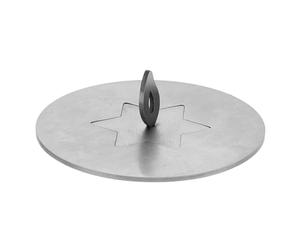 jojofuny Éteignoir à Bougies en Acier Inoxydable Grand Modèle Hexagonal, Coupe-Vent Anti-Souffle, Outil pour Éteindre la Flamme, Accessoire pour Bougies Parfumées et Chauffe-Plat, Usage