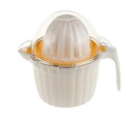 jojofuny Extracteur de Jus Manuel Portable Facile à Utiliser Orange en Plastique Presse-fruits Mini Presse-agrumes Compact et Pratique Couleur Aléatoire Cuisine et Pique-