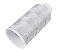 jojofuny Fil à Coudre Argenté 6 Brins, Bobines Multi-brins Résistantes en Soie de Nylon, Fil à Quilter et Perler pour Bijoux, Couture Artisanale et Décoration DIY