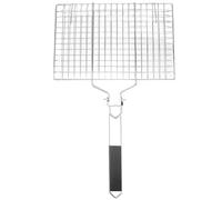 jojofuny Filet de Barbecue en Acier Inoxydable et Détachable Pliable | Grille Verrouillable à Poignée Rabattable, Nettoyage Simple, Paquet de Rangement Inclus, pour Barbecue Extérieur