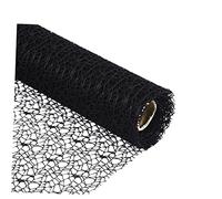 jojofuny Filet Jacquard DIY Noire Décoration Suspendue pour École Cadeau Rideau Fond Accessoire Artisanal Polyvalent