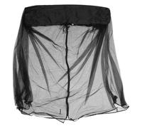 jojofuny Filet Moustiquaire pour Chaise Suspendue 3 Places 125X205 M en Polyester Respirant Protection Anti-Insectes pour Jardin Terrasse et Balcon Housse Légère et Pliable Fermeture