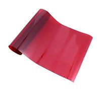 jojofuny Film de Teinte de Couleur Rouge en Pet Léger Transmission Lumineuse pour Éclairage Photo et Vidéo
