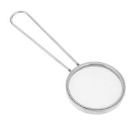 jojofuny Filtre à Cellules Acier Inoxydable 150 Mesh Poignée Argenté pour Dissociation Cellulaire en Laboratoire et Cytométrie en Flux