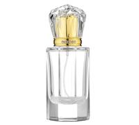 jojofuny Flacon de Parfum Vide Rechargeable en Verre 45 Ml Octogonal Spray Couronne Flacon d'Huile Essentielle Pratique et Élégant pour Voyage et Usage Quotidien
