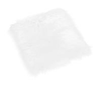 jojofuny Fond Photo en Peluche Longue Blanche 1 Pièce 150x100 Cm, Tapis D'arrière-Plan Décoratif Doux et Infroissable pour Nail Art, Streaming en Direct et Photographie Professionnelle