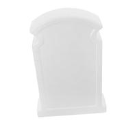 jojofuny Funéraire Mousse Blanche pour Chien Résistante Aux Intempéries Surface Vierge pour Peinture DIY Monument Commémoratif Personnalisable pour Jardin et Cour Extérieure