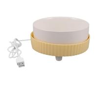 jojofuny Gamelle Chauffante Électrique pour Chat Bol Eau Thermostaté pour Animaux Domestiques Utilisation Intérieure Hivernale