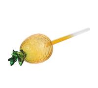 jojofuny Globe D'arrosage en Verre Jaune pour Plantes, Système D'arrosage Automatique sans Intervention Manuelle, pour Pots et Bonsaïs Lors de Voyages ou Absences