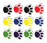 jojofuny Gommes Magnétiques Réutilisables Accessoires de Bureau Pratiques Maison Bureau en Eva Lot de 12 Forme Patte de Chat pour Tableau Blanc