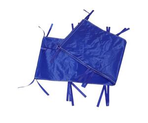 jojofuny Gouttière de Drainage Imperméable Bleue 4 M X 42 Cm, Canal D’écoulement Large et Renforcé, Accessoire pour Tentes de Réception et Auvents Pliants D’extérieur
