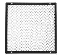 jojofuny Grille de foyer écran carré pour cheminée 7,86 po x 7,86 po - protection thermique pour barbecue, filet de sécurité anti-brûlure de rechange (avec trou de vis)