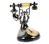 jojofuny Horloge De Bureau Unique En Forme De Téléphone Européen Décoration Dintérieur Couleur Aléatoire