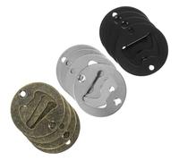 jojofuny Inserts pour Ouvre-bouteilles DIY 12 Pcs en Fer Chromé, Cuivre Vert Antique et Noir, Accessoires Résistants Anticorrosion pour Bar, la Cuisine et Voyage