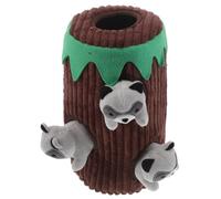 jojofuny Interactif pour Chien en Peluche de Terrier Couineur, Stimule Le Cerveau et Prévient Les Bagarres pour Animaux de Compagnie la Maison
