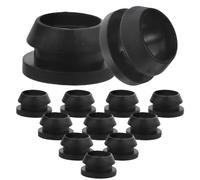 jojofuny Joint D’Étanchéité en Silicone TPE Noir 16 MM Rondelle pour Robinet D’Irrigation Lot de 50 Pièces pour Système Goutte-à-Goutte et Vanne de Dérivation Anti-Fuite et Compatible