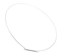 jojofuny Joint D'étanchéité de Rechange pour Lave-linge à Chargement Frontal, Anneau de Retenue en Fil D'acier Inoxydable 33 Cm, Ressort de Serrage Solide, Accessoire de Réparation Étanche