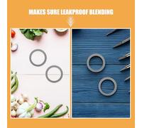 jojofuny Joints en Caoutchouc d'Étanchéité pour Mixeur Lot de 5 Bagues de Remplacement Rondes Compatibles Joints Toriques Étanches pour Blender et Extracteur de Jus Rechange Fiable pour