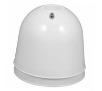 jojofuny Kit 2 Abat-jours Pour Ventilateur De Plafond Blanc 2.2 Cm En Plastique Protection Anti-poussière Compatible Ventilateurs Suspendus Usage Intérieur