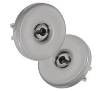 jojofuny Kit de 2 Roulettes de Rechange Grandes pour Panier Inférieur de Lave-vaisselle Compatible Marques Courantes, Pièces Solides pour Déplacement Fluide et Stabilité Optimale