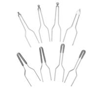 jojofuny Kit de Pyrogravure 8 Pièces Pointes Métalliques Réglables 18-23 MM pour Bois Outil Pyrograveur à Fil Chauffant Conseils de Combustion Précis pour Gravure Artisanale