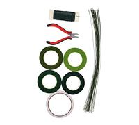 jojofuny Kit Doutils pour Composition Diy Outils Artisanaux pour Fleuristes Accessoires pour Création de Bouquets et Décoration Maison