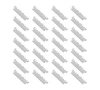 jojofuny Lames de Rasoir en Acier Inoxydable Face Argentées Format Demi-Lame 100 Pièces Compatibles Rasoirs Pliables Anciens pour Rasage Visage Précis et Professionnel