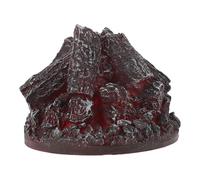 jojofuny Lampe LED Effet Flamme Charbon sans Flamme Éclairage D’Ambiance 3D Bois de Chauffage Artificiel Veilleuse Décorative pour Salon Hôtel et Chambre Fonctionnant 3 Piles Aaa