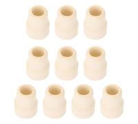 jojofuny Lot de 10 Bouchons en Caoutchouc Blanc 24 pour Flacons de Perfusion de Laboratoire Étanches et Ergonomiques Adaptés à Usage Professionnel et Scientifique