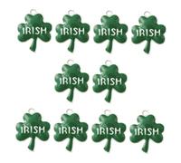 jojofuny Lot de 10 Pendentifs en Alliage Argenté Forme Feuilles D'amour, Décorations Bijoux pour Bracelets et Colliers Diy, Breloques Légères Adaptées à Créations Artisanales et