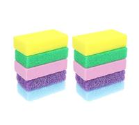 jojofuny Lot de 10 Pierres Ponces Exfoliantes pour Pédicure Mousse PU Multicolore Élimination des Callosités et Peaux Mortes Soin des Pieds Massage Relaxant et Circulation Sanguine