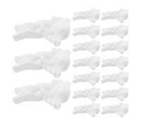 jojofuny Lot de 100 Pendentifs Miniatures en Résine Ange Gardien à Dos Plat, Figurines Décoratives Bébé Ange pour Bijoux, Scrapbooking et Décorations de Noël, Légères et Polyvalentes, 6 Mm