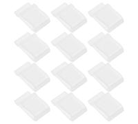 jojofuny Lot de 12 Clips de Protection Transparents en Silicone pour Couvercles de Cocotte et Casseroles Empilables Accessoires Résistants à la Chaleur pour Four Protège-Ustensiles