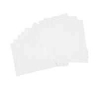 jojofuny Lot de 12 Feuilles de Papier Blanc pour Classification des Diamants, Outils Professionnels Multi-usages pour Bijoux et Pierres Précieuses, Fente pour Contraste de Couleur