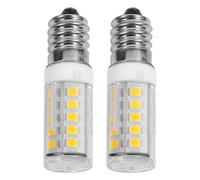jojofuny Lot de 2 Ampoules LED E14 4w pour Hotte Cuisine, Veilleuse Led, Ampoule de Rechange à Faible Consommation, Lumière Chaude Adaptée aux Petits Appareils Ménagers