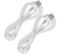 jojofuny Lot de 2 Câbles USB vers Dc 3,5 X 1,35 Mm, 1,5 M, Câble de Charge USB vers 5 V Cc Compatible Instruments, Chargeur Cc Portable Noir pour Appareils Électroniques Industriels