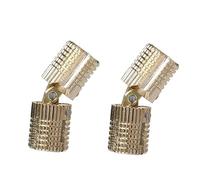 jojofuny Lot De 2 Charnières En Laiton 8 Mm Charnières Invisibles Pour Meubles Et Boîtes à Bijoux Cachées à Ouverture 180° Accessoire Bricolage Pour Armoires Et Coffrets
