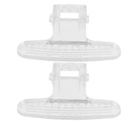 jojofuny Lot De 2 Crochets De Porte Pour Machine À Laver Compatibles Avec Les Lave-Linge À Tambour Boucle Transparente